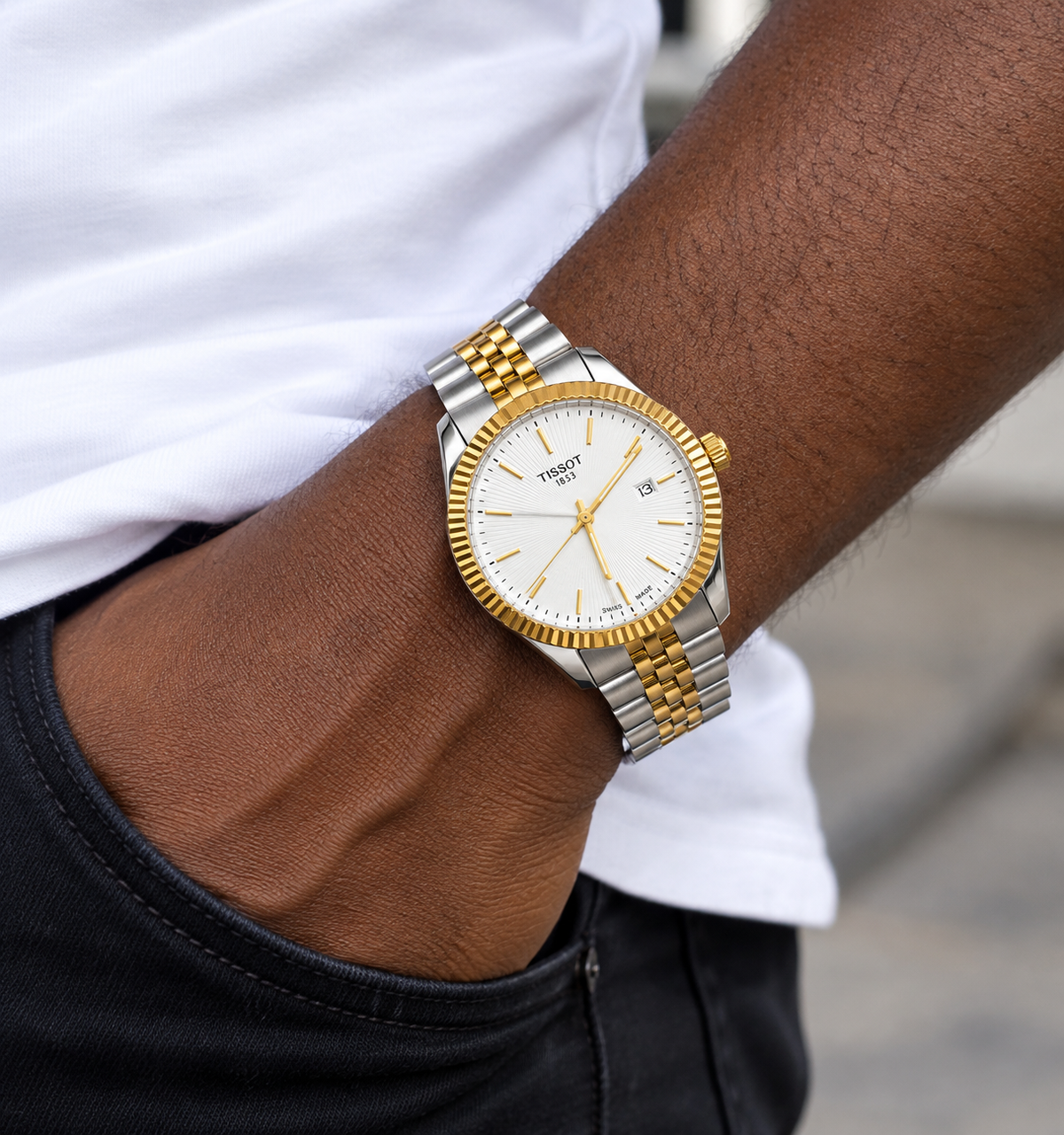 Montre TISSOT Ballade Bicolore